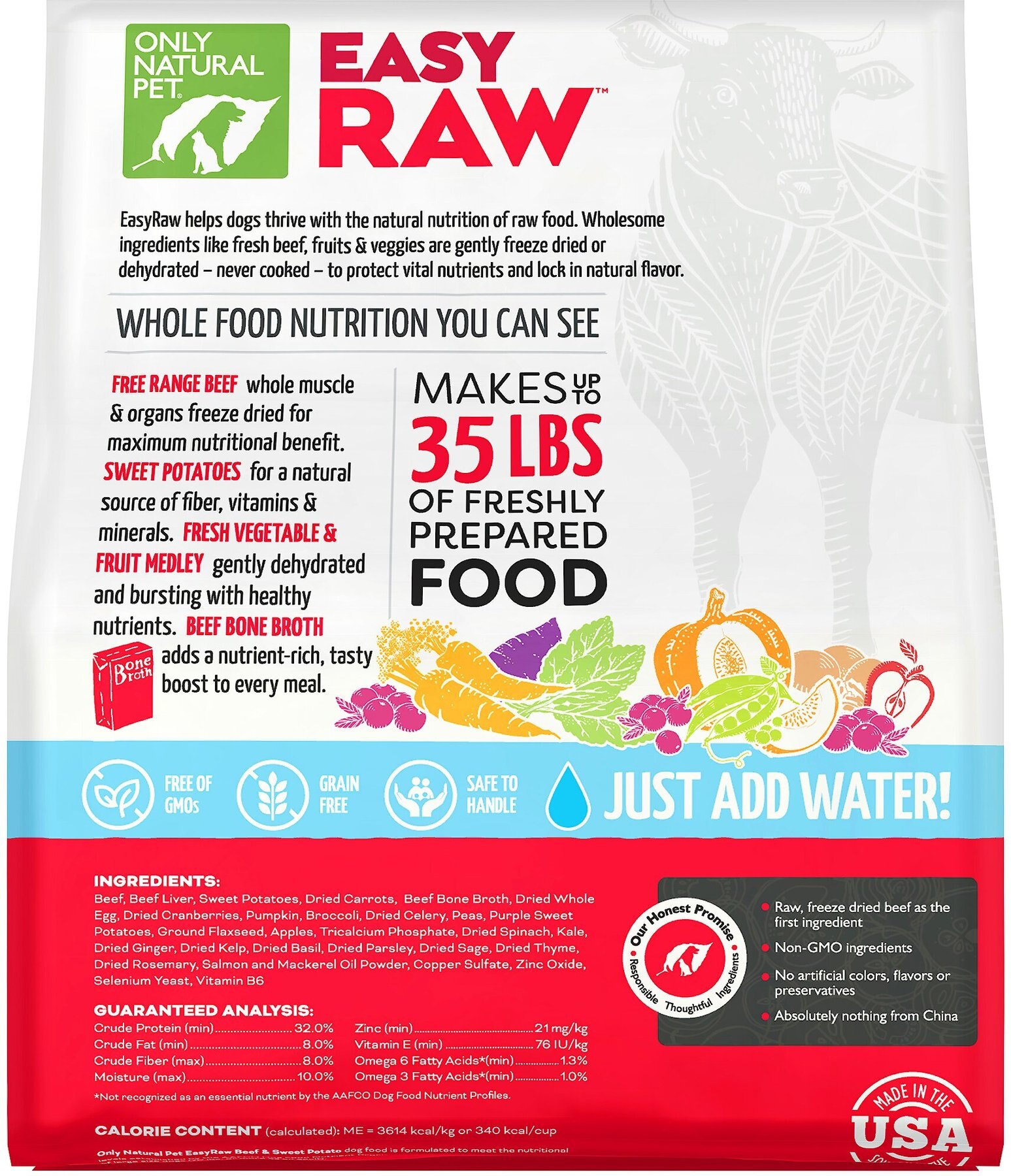 only natural pet raw bars