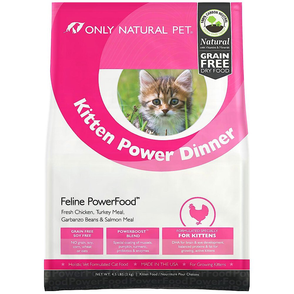 ONLY NATURAL PET Feline PowerFood Kitten Power Dinner Grain Free