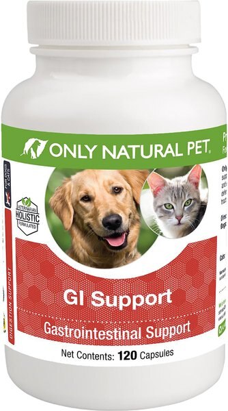 Only Natural Pet GI Support Capsules Dog Cat Supplement