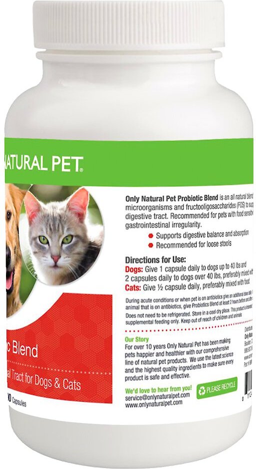 Only natural pet outlet probiotic blend