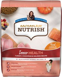 Rachael Ray Nutrish Inner Health Turkey with Chickpeas & Salmon Recipe Dry Cat Food, 14-lb bag