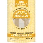 Belly Bones For Dogs Better Belly Chicken Liver Small Rawhide Rolls, 320- Count (1 CASE OF 16 Better Belly Digestible Rawhide
