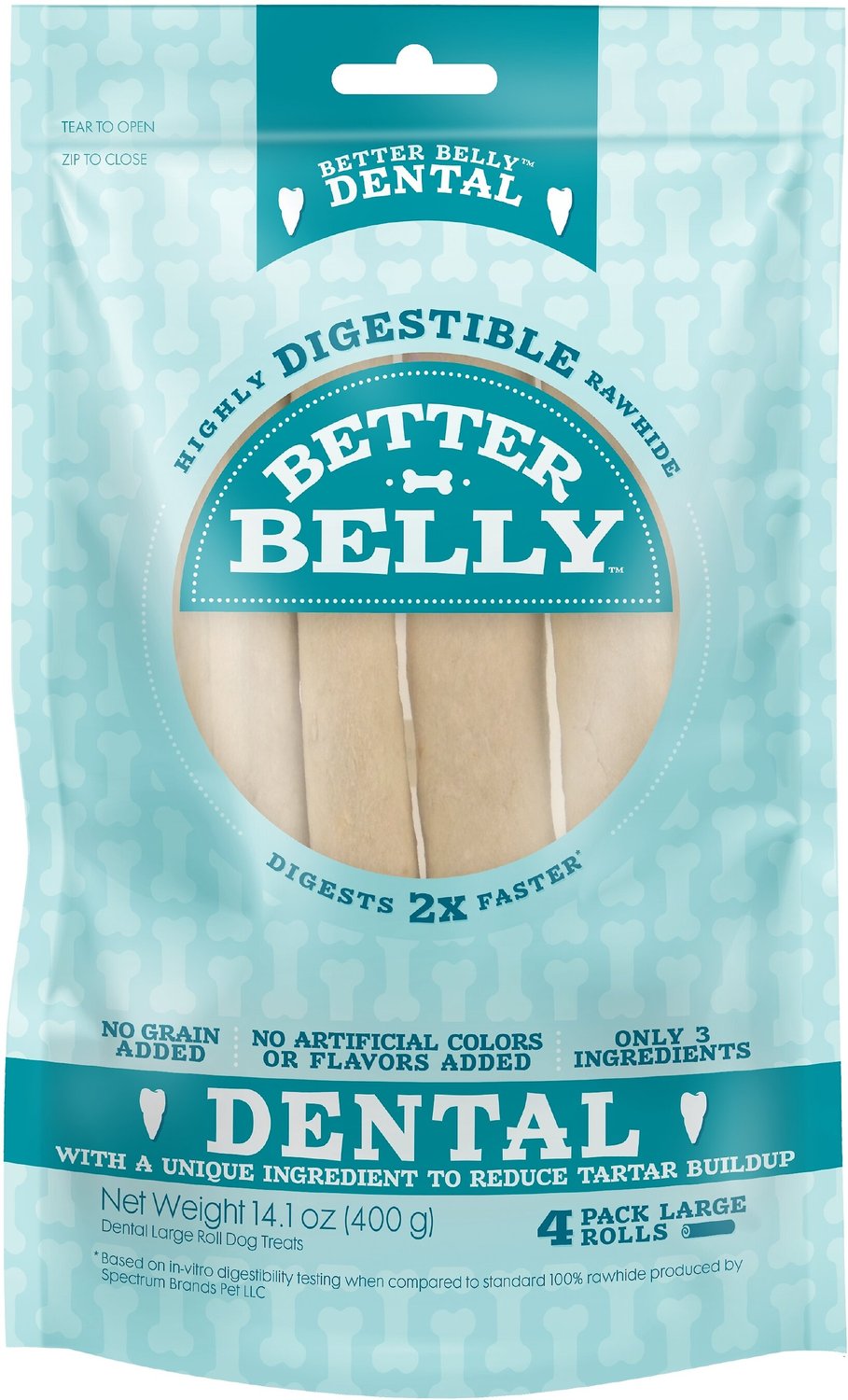 better belly rawhide bones