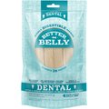 Better Belly Dental Total Care Rawhide Roll Large Dental Dog Treats, 4 count