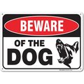 Sigo Signs "Beware of Dog" Aluminum Sign