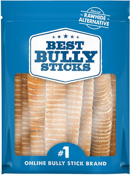 Best Bully Sticks 12" Beef Trachea Dog Treat, 12 count slide 1 of 5