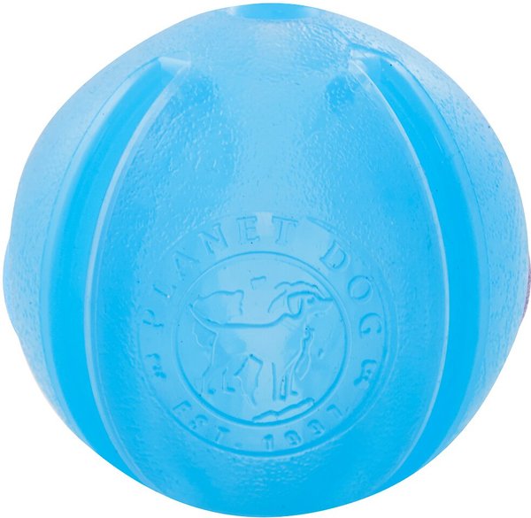 Planet Dog Orbee-Tuff Guru Treat Dispensing Dog Chew Toy, Blue slide 1 of 10