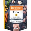 Instinct Frozen Raw Patties Grain-Free Cage-Free Chicken Recipe Dog Food, 6-lb bag
