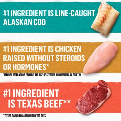 Show full view: Purina Beyond Natural Pate Ground Entrees Wet Dog Food Variety Pack, 13-oz, case of 6 slide 6 of 12