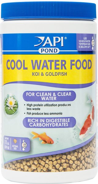 API Pond Cool Water Koi & Goldfish Food, 11-oz bottle slide 1 of 6