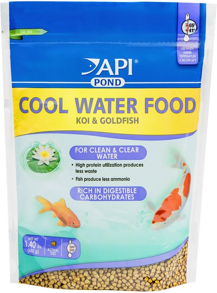 API Pond Cool Water Koi & Goldfish Food, 1.4-lb bag slide 1 of 6
