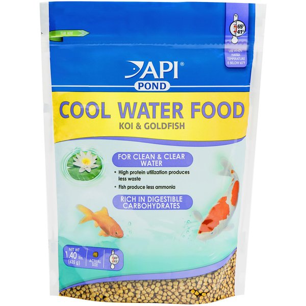 BLUE RIDGE KOI & GOLDFISH Cool Water Wheat Formula Koi & Goldfish Food ...