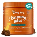 Zesty Paws Hemp Calming Bites Peanut Butter Flavored Soft Chews Composure & Relaxation Supplement for Dogs, 90 count