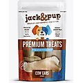 Jack & Pup Cow Ear Dog Treats, 15 count