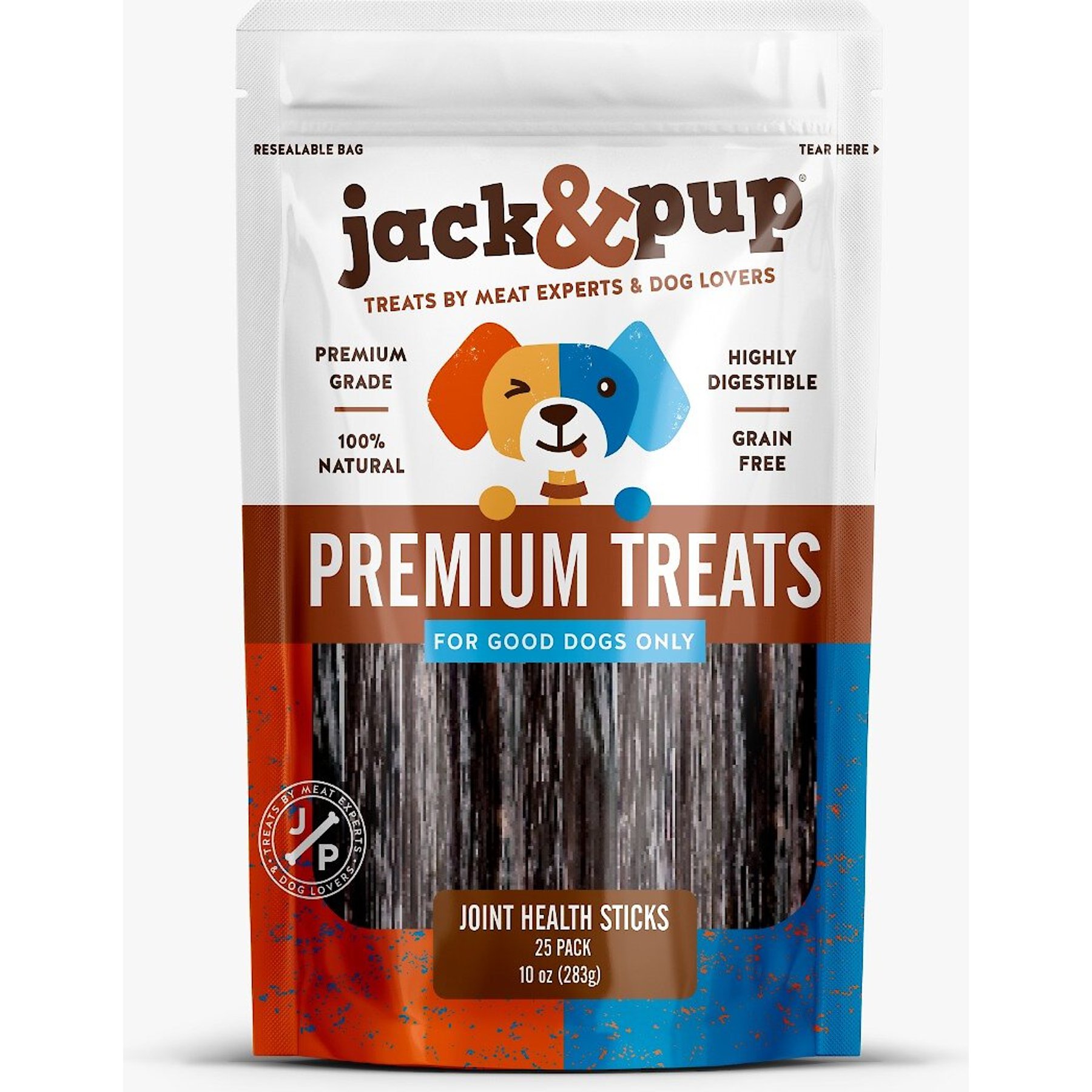 Jack & Pup Joint Health Sticks 15 Pack Dog Treats 海外 即決スキル