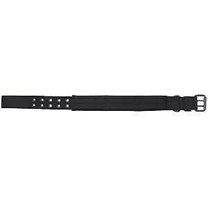 OneTigris Nylon Military Dog Collar, Black, Large: 17.7 to 20.9-in neck, 1.5-in wide