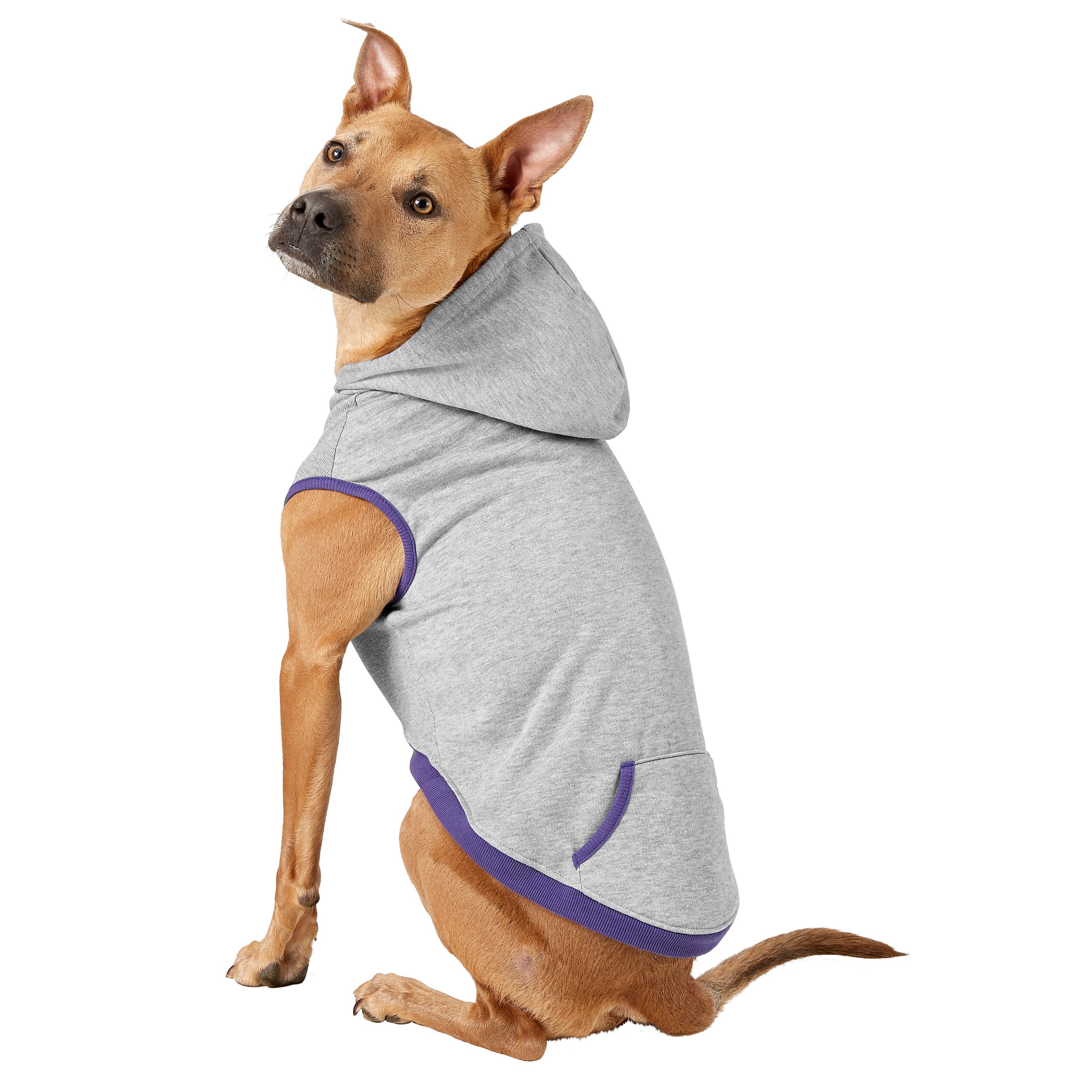 Frisco Dog & Cat Hoodie With Trim