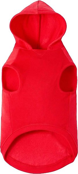 Frisco Dog & Cat Basic Hoodie, Red, X-Small slide 1 of 10