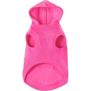 Frisco Dog & Cat Basic Hoodie, Pink, Large