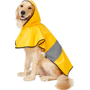 Frisco Lightweight Rainy Days Dog Raincoat, Yellow, XX-Large