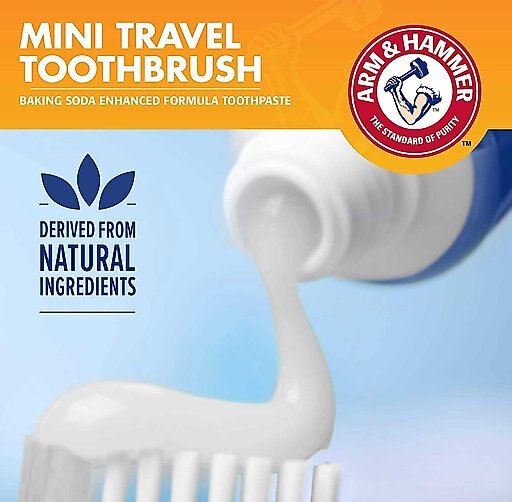 ARM & HAMMER PRODUCTS Tartar Control Vanilla-Ginger Flavored Enzymatic Puppy Dental Travel Kit