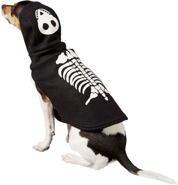 Discontinued - FRISCO Glow in the Dark Skeleton Dog & Cat Costume ...