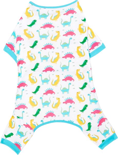 Frisco Dinosaur Print Dog & Cat Jersey PJs, Small slide 1 of 8