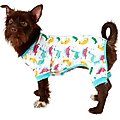 Frisco Dinosaur Print Dog & Cat Jersey PJs, Medium