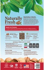 Naturally Fresh Multi-Cat Unscented Clumping Walnut Cat Litter, 14-lb bag slide 2 of 7