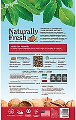 Naturally Fresh Multi-Cat Unscented Clumping Walnut Cat Litter, 26-lb bag slide 2 of 7