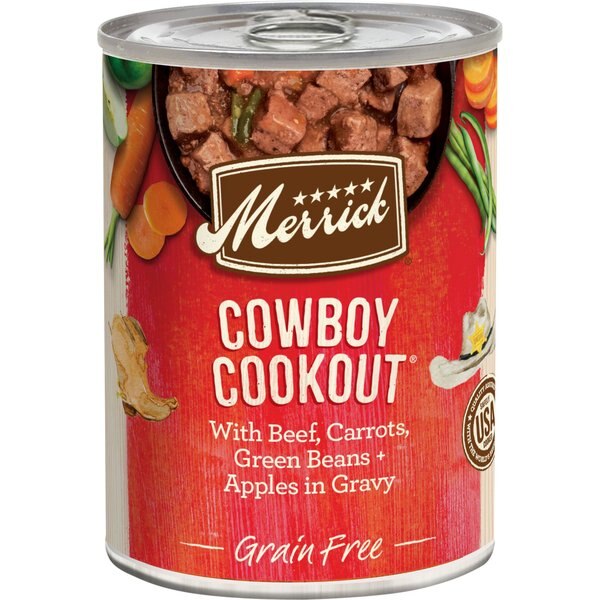 Merrick Grain-Free Summertime Special Recipe Wet Dog Food, 12.7-oz can, case of 12