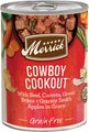 Merrick Grain-Free Wet Dog Food Cowboy Cookout, 12.7-oz can, case of 12