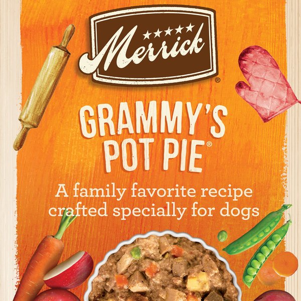 Merrick Kitchen Bites Grammy's Pot Pie Grain-Free Biscuits Dog Treats