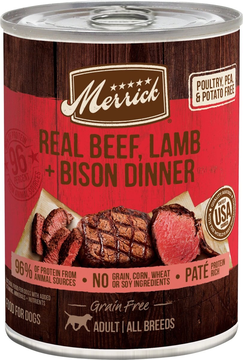 Merrick venison best sale dog food