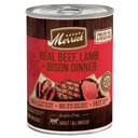 Merrick Grain-Free Real Beef, Lamb & Bison Canned Dog Food, 12.7-oz can, case of 12