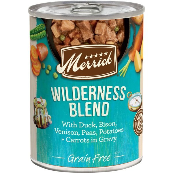 Merrick Grain-Free Smothered Comfort Canned Dog Food