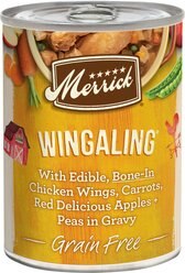 Merrick Grain-Free Wet Dog Food Wingaling, 12.7-oz can, case of 12