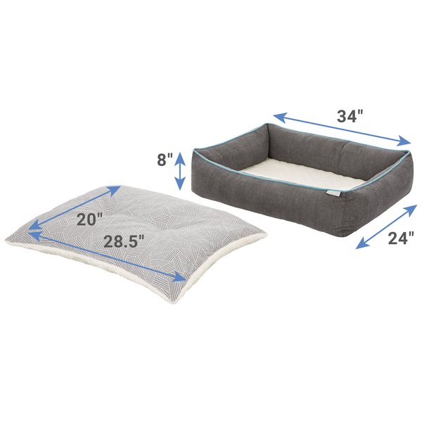 Frisco sherpa dog bed best sale