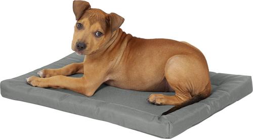 Show full view: Frisco Dog Crate Mat, Dark Gray, 24-in slide 4 of 7