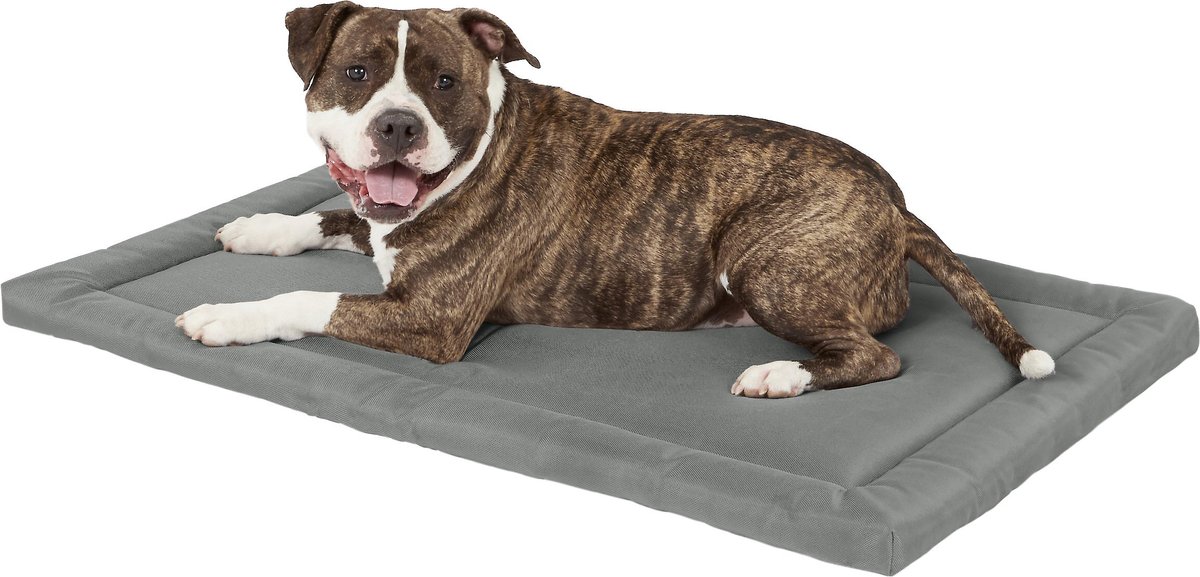 FRISCO Dog Crate Mat, Dark Gray, 42in