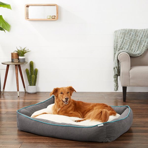 K&H PET PRODUCTS Orthopedic Bolster Cat & Dog Bed, Gray, Medium - Chewy.com