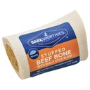 Barkworthies Shin Bone Stuffed with Bully Stick Blend Dog Treat, 3 - 4 in