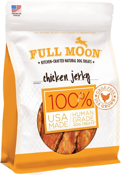 Full Moon Chicken Jerky Human-Grade Dog Treats, 24-oz bag slide 1 of 7