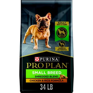 PURINA PRO PLAN Shredded Blend Adult Small Breed Chicken Rice Formula Dry Dog Food 34 lb bag Chewy