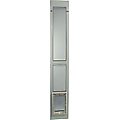 Ideal Pet Products Aluminum Modular Pet Patio Doors, White, Medium
