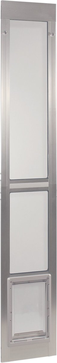 Modular pet clearance patio door