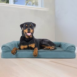 FurHaven Plush & Suede Orthopedic Sofa Cat & Dog Bed, Deep Pool, Jumbo slide 1 of 9