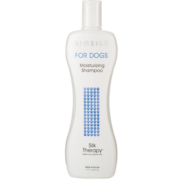 BIOSILK Therapy Whitening Dog Shampoo, 12fl oz bottle