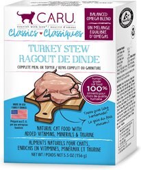 Caru Classic Turkey Stew Grain-Free Wet Cat Food, 6-oz, case of 12