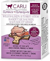 Caru Classic Wild Salmon & Turkey Stew Grain-Free Wet Cat Food, 6-oz, case of 12